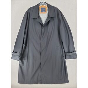 Canali Jacket Men US 46 (EU 56) Loro Piana Storm System Rain Wind Over Coat